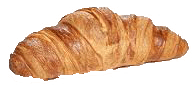 plain buttered croissant