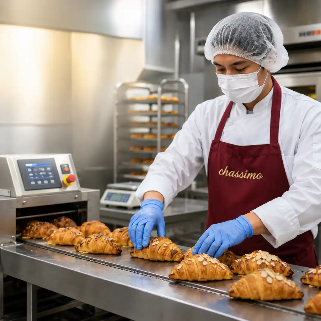 Alur produksi Chassimo quality control
