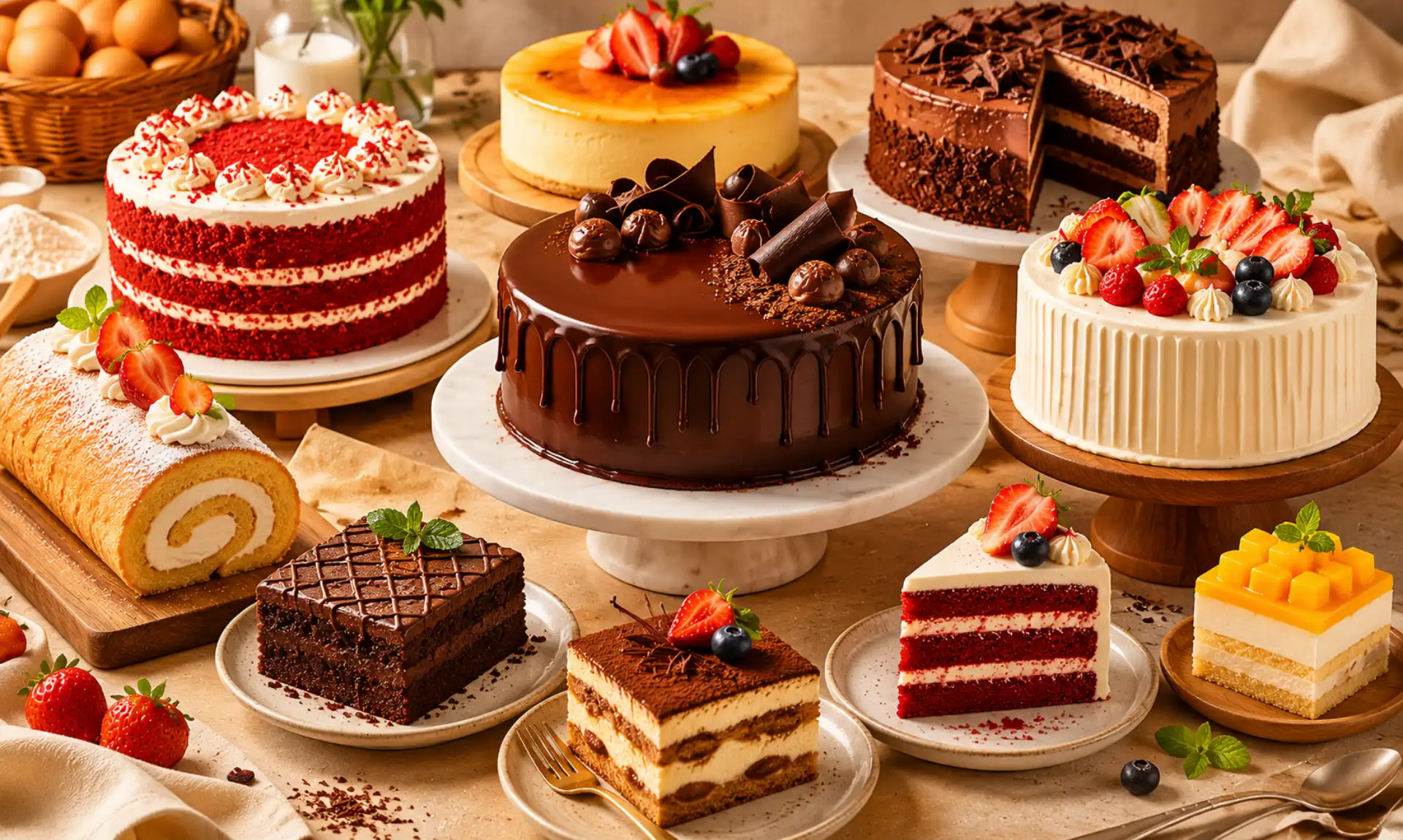 Gambar cake hasil produksi pabrik bakery custom Chassimo
