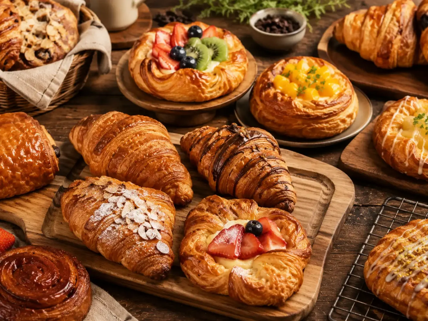 Gambar pastry hasil produksi pabrik bakery custom Chassimo