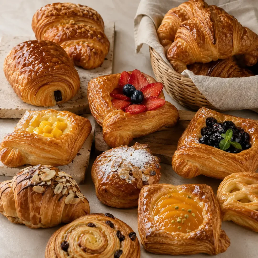 Hasil produksi grosir roti Chassimo - pastry