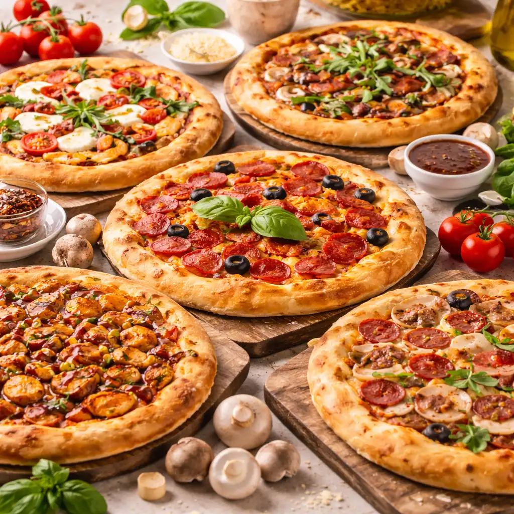 Hasil produksi grosir roti Chassimo - pizza