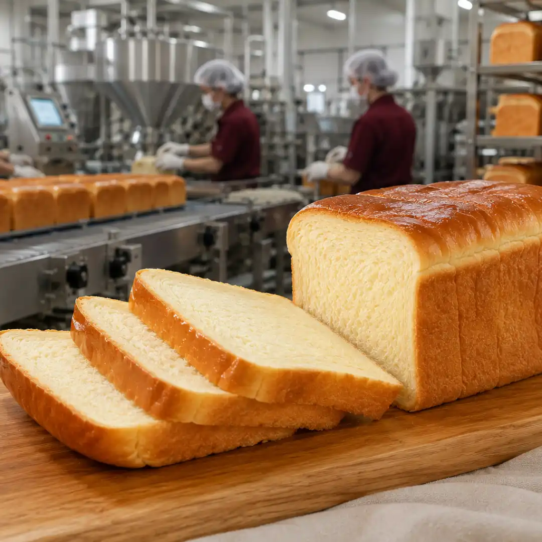Hasil produksi pabrik roti tawar Chassimo - Brioche Toast Bread