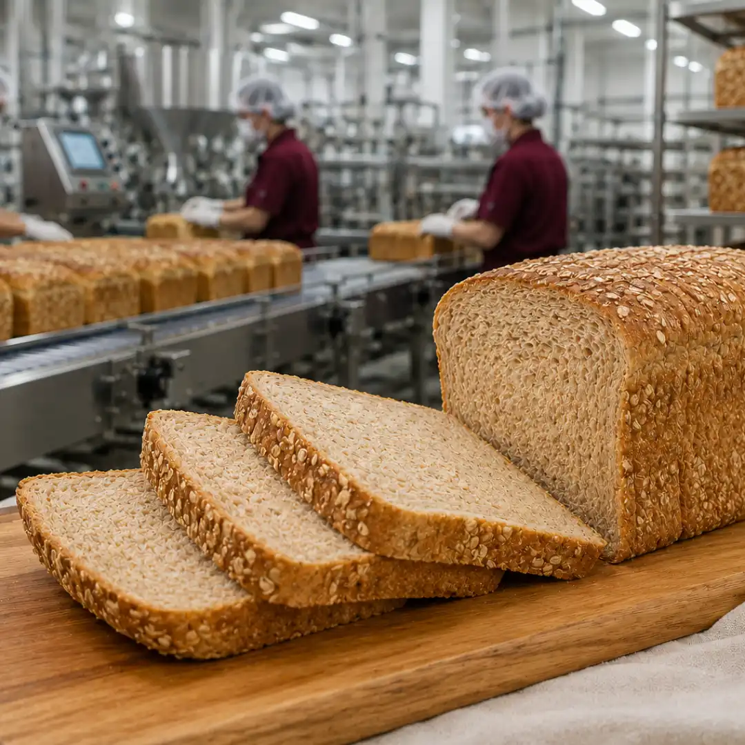 Hasil produksi pabrik roti tawar Chassimo - Whole Wehat Toast Bread