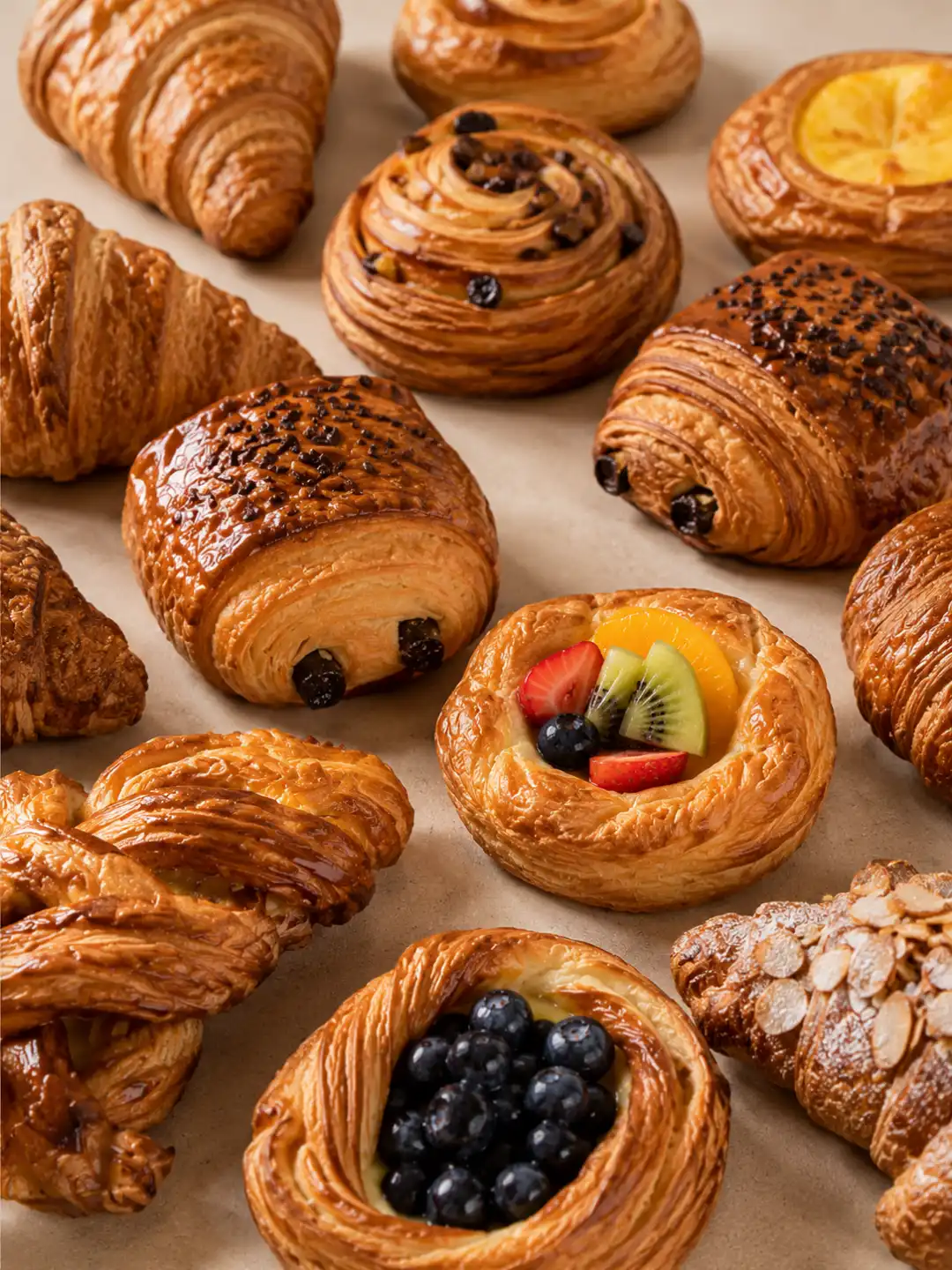 Koleksi produk Chassimo sebagai toko jual pastry untuk bisnis FnB