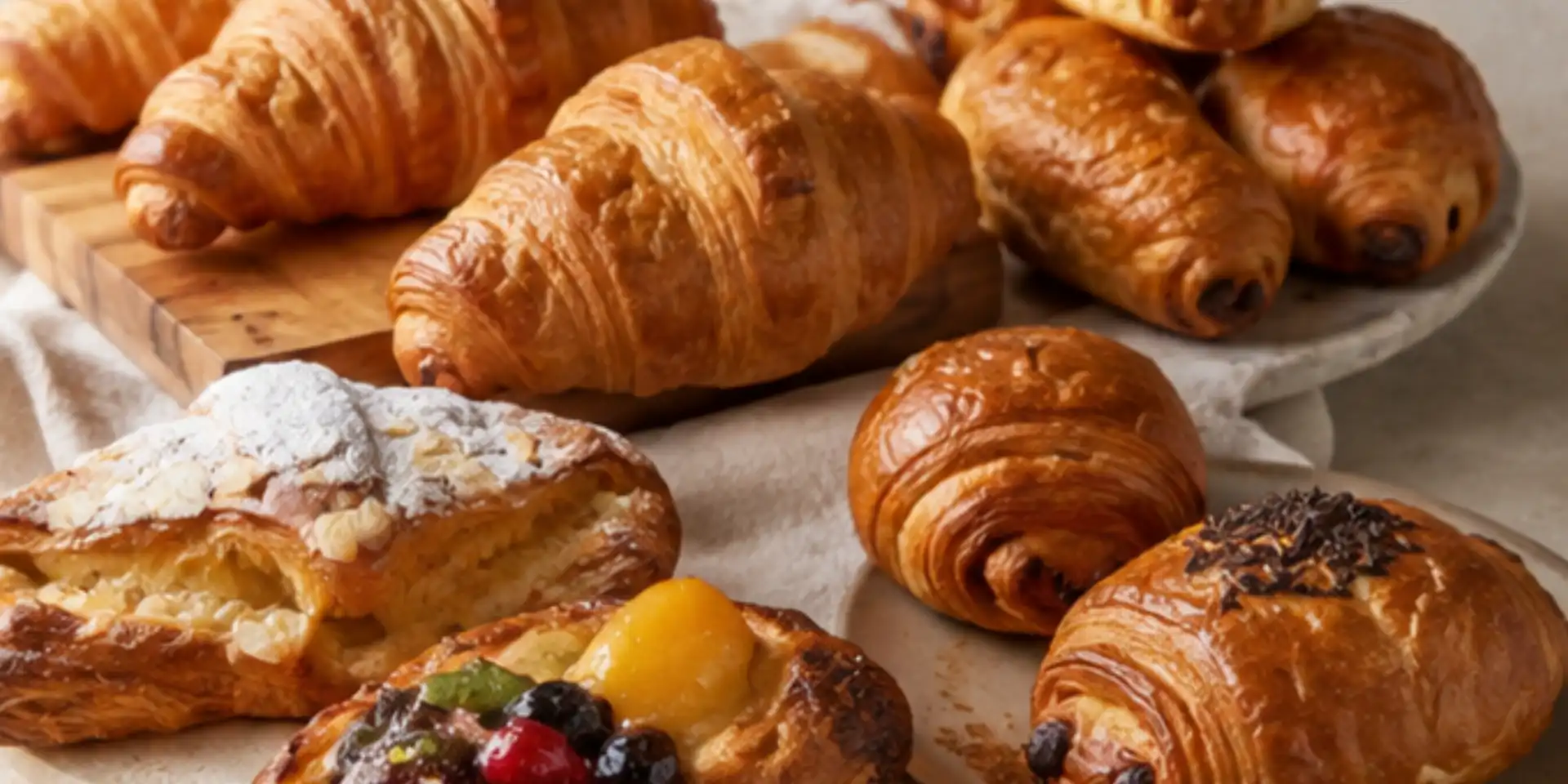 Pastry & croissant dari agen roti Chassimo