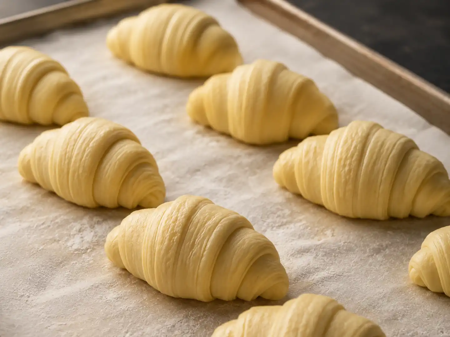 Pastry ready to proof Chassimo