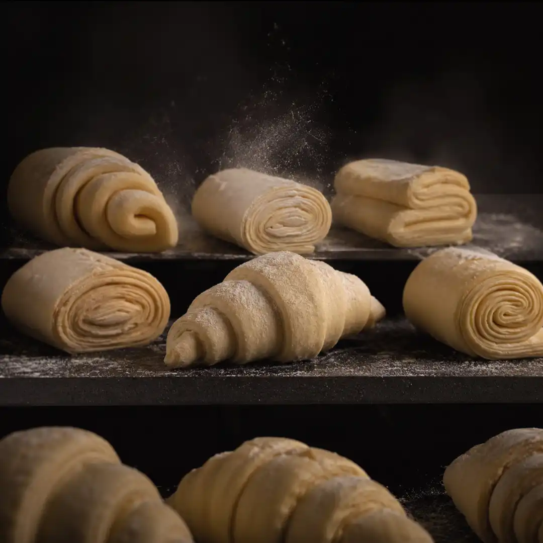 Produk frozen pastry ready to bake Chassimo