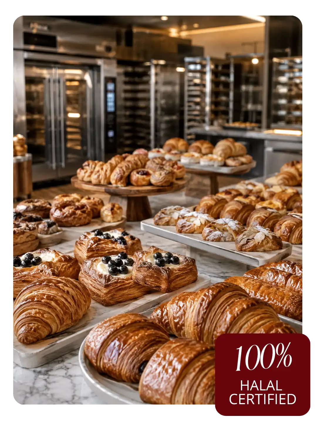 Proses produksi order pastry Chassimo