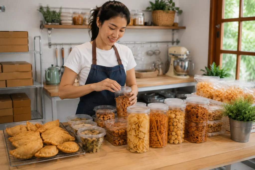 camilan untuk bisnis rumahan