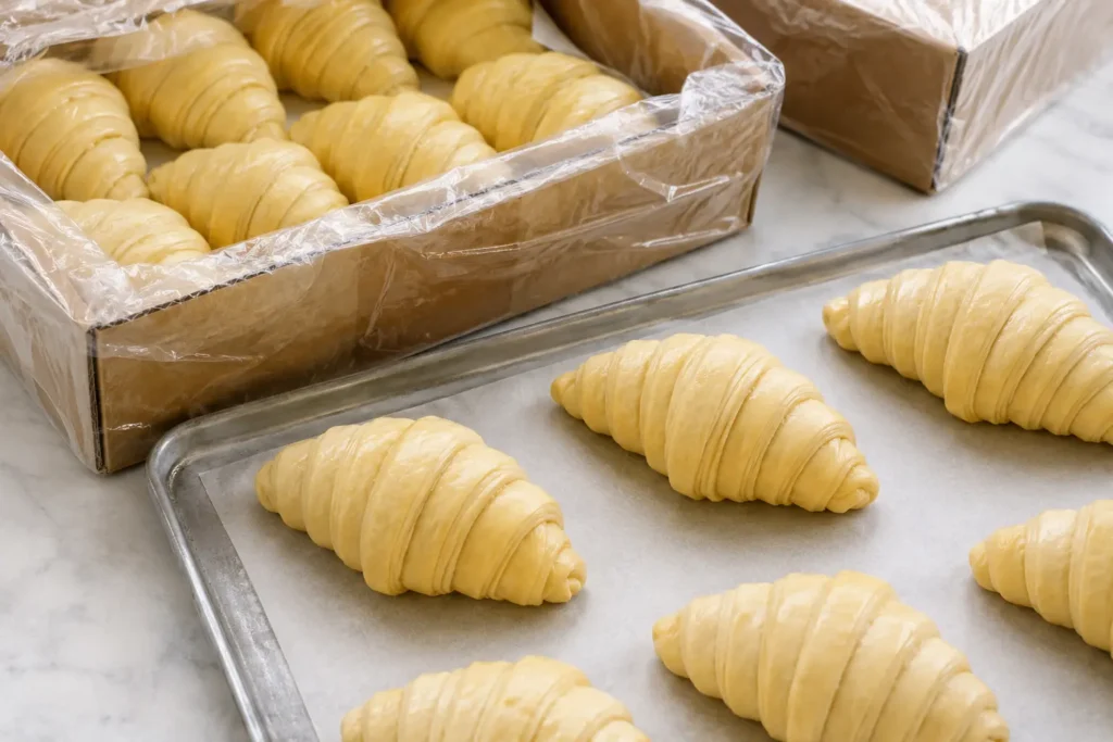 frozen croissant