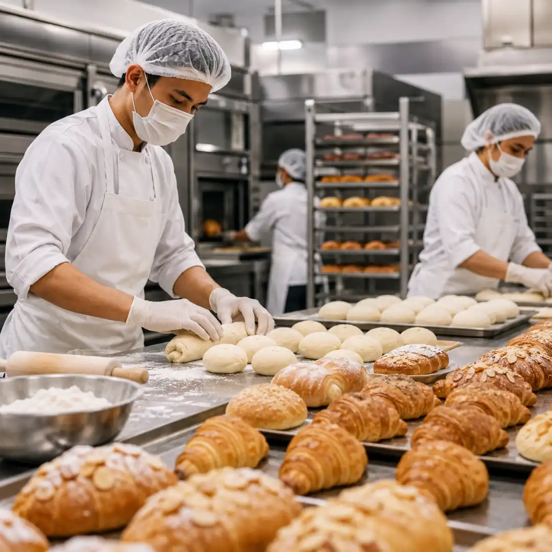 proses produksi bakery supplier Chassimo