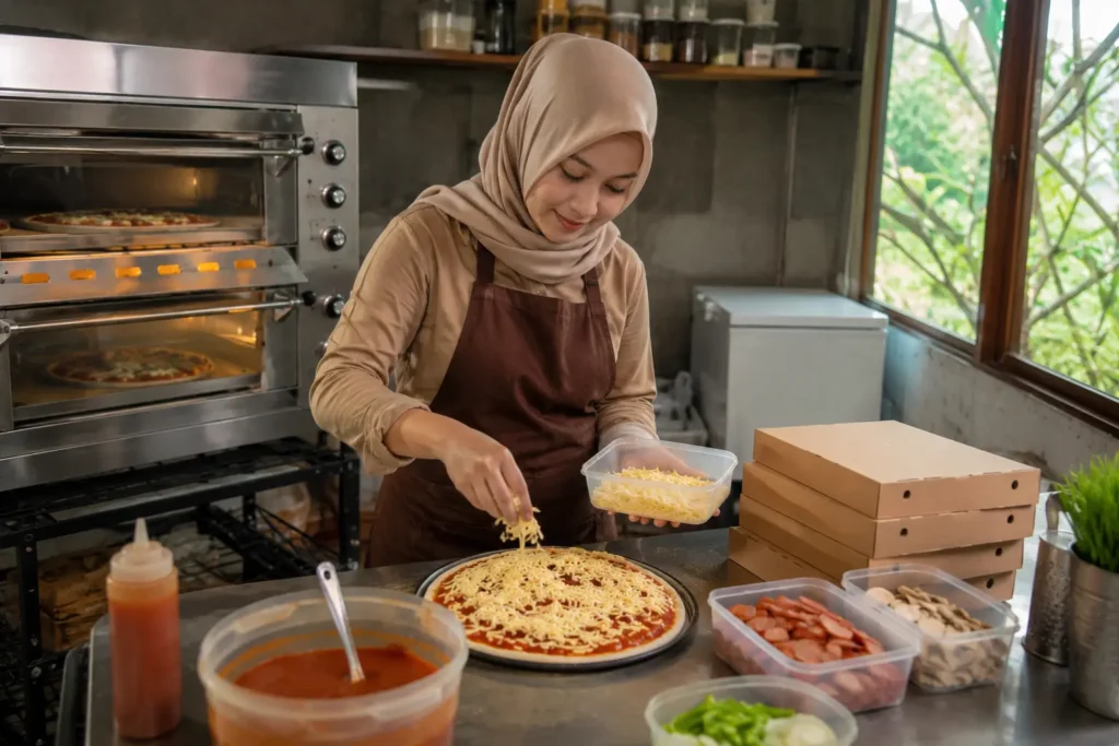 bisnis pizza rumahan