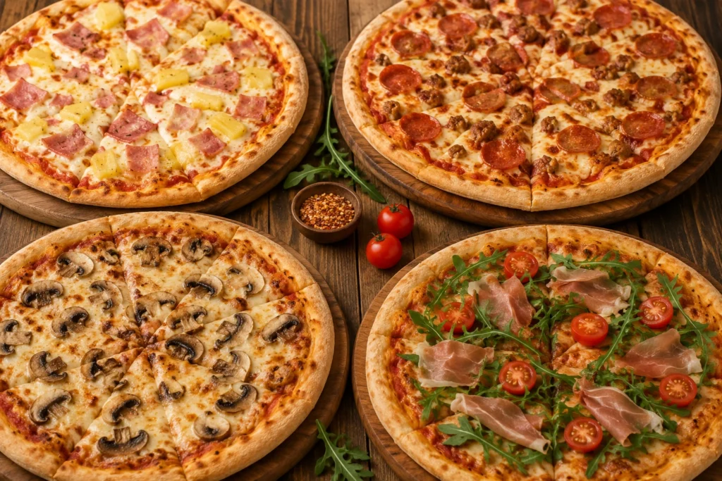 inspirasi topping pizza