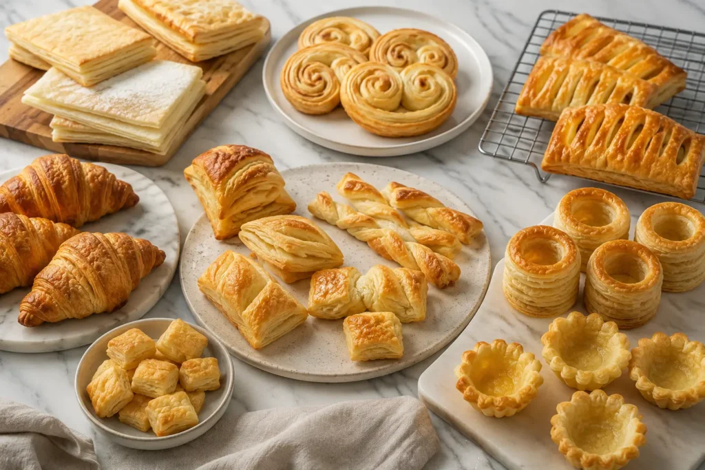 bentuk bentuk puff pastry
